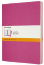 Moleskine Cahier Journal, Extra Large, Ruled, Kinetic Pink (7.5 x 9.75)