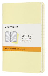 Title: Moleskine Cahier Journal, Pocket, Ruled, Tender Yellow (3.5 x 5.5)