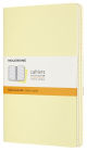 Moleskine Cahier Journal, Large, Ruled, Tender Yellow (8.25 x 5)