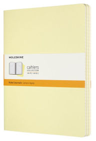 Title: Moleskine Cahier Journal, Extra Large, Ruled, Tender Yellow (7.5 x 9.75)