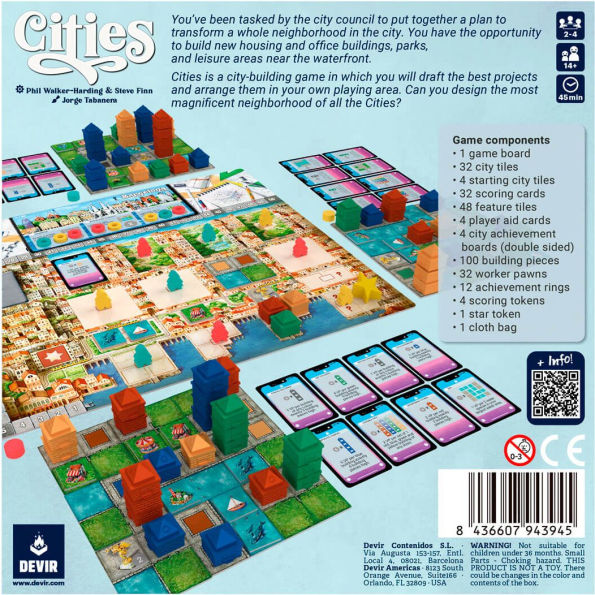 Cities by Steve Finn and Phil Walker-Harding