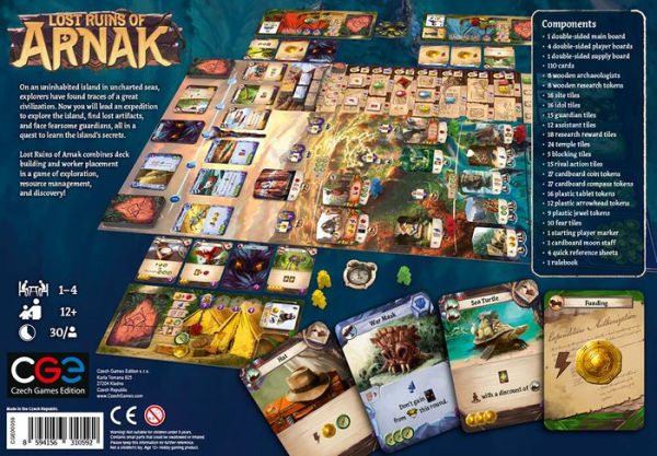 Lost Ruins of Arnak Strategy Game