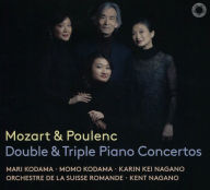 Title: Mozart & Poulenc: Double & Triple Concertos, Artist: Momo Kodama