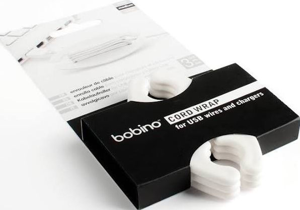 Bobino Cord Wrap - Set of 3 White