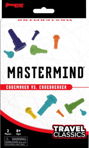 Mastermind board game easy to play easy to learn not so easy to win  Pressman co