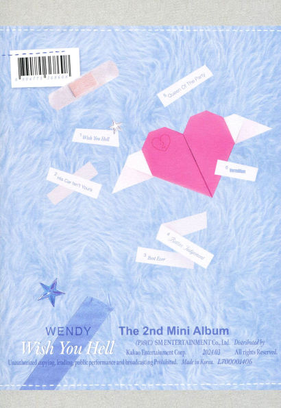 WENDY The 2nd Mini Album 'Wish You Hell'