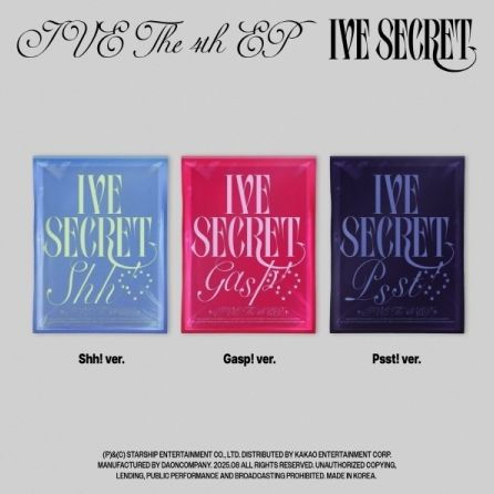 Ive Secret [Photobook, Instant Photo + Photocard]