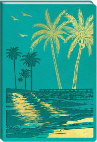 Title: Faux Leather Journal Palm Beach, Author: Hinkler