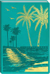 Alternative view 1 of Faux Leather Journal Palm Beach
