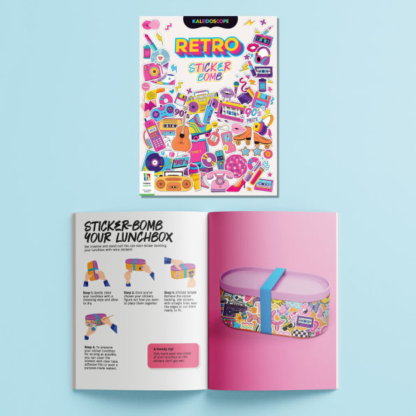 Kaleidoscope Retro Sticker Bomb Kit