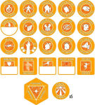 Alternative view 4 of D&D Cleric Token Set (PB & 22 tokens)