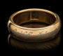 LotR The One Ring Gold Plated Tungsten
