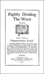 Rightly Dividing the Word