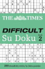 The Times: Difficult Su Doku Book 2