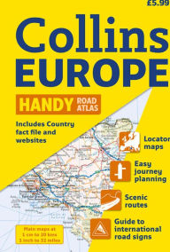 2010 Collins Handy Road Atlas Europe