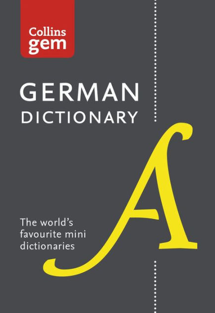 Collins Gem German Dictionary By Collins Dictionaries, Paperback ...