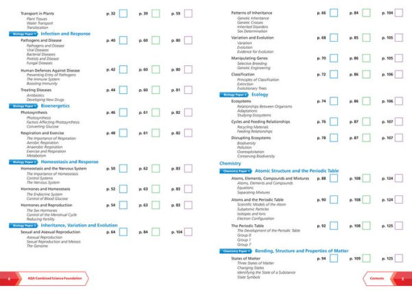 Collins GCSE Revision and Practice: New 2016 Curriculum - AQA GCSE Combined Science Trilogy Foundation Tier: All-in-one Revision and Practice