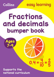 Title: Fractions and Decimals Bumper Book: Ages 7-9, Author: Collins UK