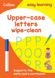 Title: Upper Case Letters: Wipe-Clean Activity Book, Author: HarperCollins UK