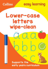 Title: Lower Case Letters: Wipe-Clean Activity Book, Author: HarperCollins UK