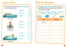 Alternative view 2 of Telling the Time Wipe Clean Activity Book