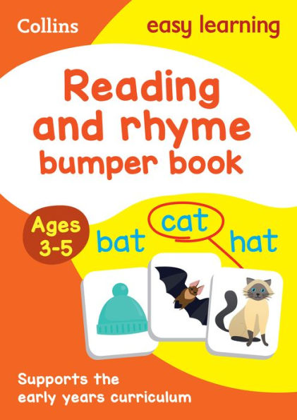 Collins Easy Learning Preschool - Reading and Rhyme Bumper Book Ages 3-5