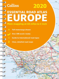 Download ebooks online 2020 Collins Essential Road Atlas Europe CHM DJVU (English Edition)