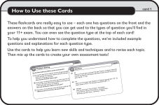Alternative view 2 of 11+ Verbal Reasoning Flashcards