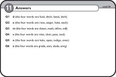 Alternative view 8 of 11+ Verbal Reasoning Flashcards