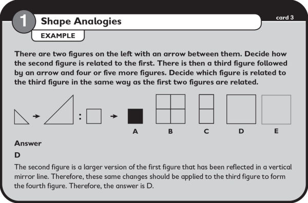 11+ Non-Verbal Reasoning Flashcards