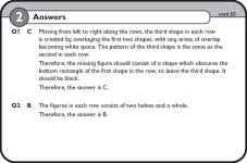 Alternative view 5 of 11+ Non-Verbal Reasoning Flashcards
