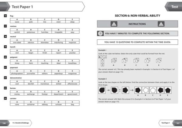 Collins 11+ - 11+ Stretch and Challenge Activities and Tests: For the CEM 2022 tests