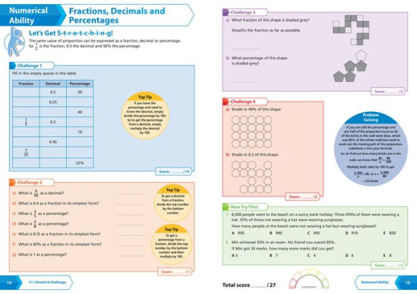 Collins 11+ - 11+ Stretch and Challenge Activities and Tests: For the CEM 2022 tests