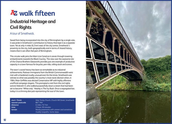 A A-Z BIRMINGHAM HIDDEN WALKS: Discover 20 routes in and around the city: Discover 20 routes in and around the city