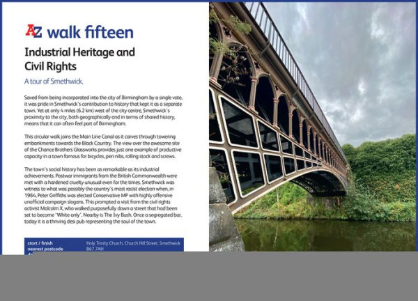A A-Z BIRMINGHAM HIDDEN WALKS: Discover 20 routes in and around the city: Discover 20 routes in and around the city