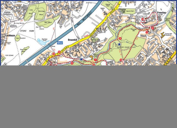 A A-Z BRISTOL & BATH HIDDEN WALKS: Discover 20 routes in and around the cities