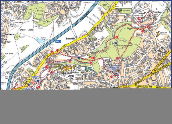 A A-Z BRISTOL & BATH HIDDEN WALKS: Discover 20 routes in and around the cities