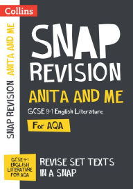 Title: Anita and Me AQA GCSE 9-1 English Literature Text Guide: Ideal for home learning, 2022 and 2023 exams, Author: Collins Maps
