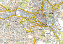 Alternative view 3 of Bath A-Z Pocket Street Map