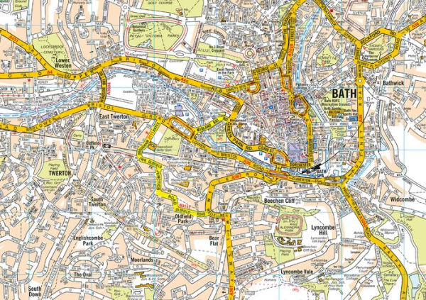 Bath A-Z Pocket Street Map