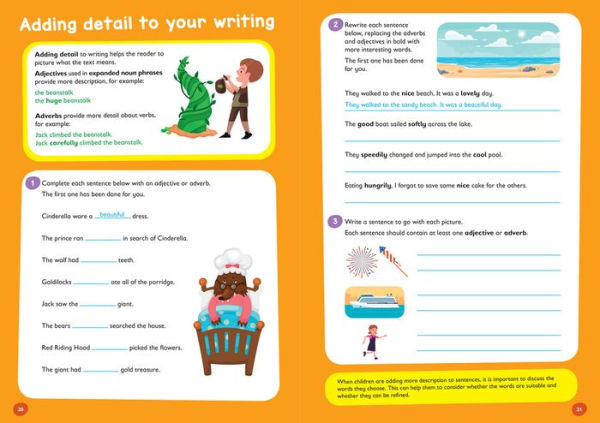 Writing Skills Activity Book Ages 5-7: Ideal for home learning