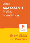 Alternative view 1 of Collins GCSE Maths 9-1 - AQA GCSE 9-1 MATHS FOUNDATION EXAM SKILLS WORKBOOK: Interleaved command word practice