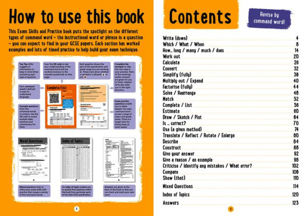 Collins GCSE Maths 9-1 - AQA GCSE 9-1 MATHS FOUNDATION EXAM SKILLS WORKBOOK: Interleaved command word practice