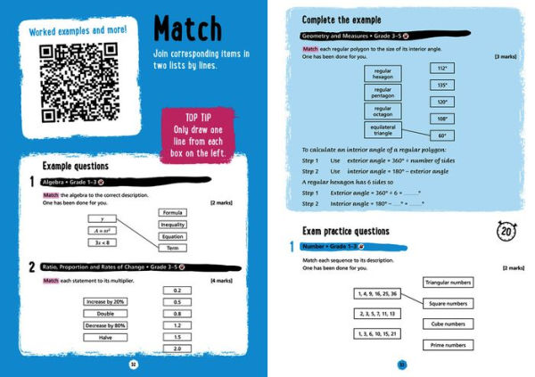 Collins GCSE Maths 9-1 - AQA GCSE 9-1 MATHS FOUNDATION EXAM SKILLS WORKBOOK: Interleaved command word practice