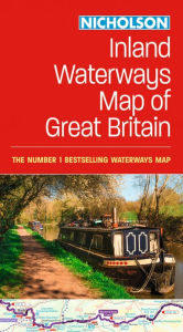 Title: Collins Nicholson Inland Waterways Map of Great Britain: For everyone with an interest in Britain's canals and rivers, Author: Nicholson Waterways Guides