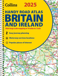 Title: 2025 Collins Handy Road Atlas Britain and Ireland: A5 Spiral, Author: Collins