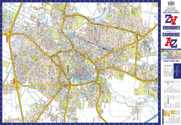 Cambridge A-Z Pocket Street Map