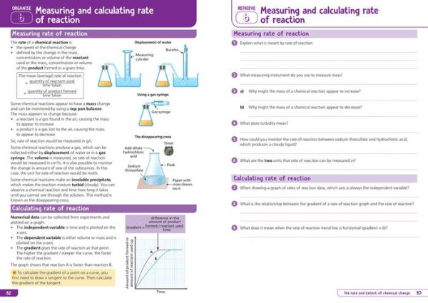 Collins GCSE Science 9-1: AQA GCSE 9-1 Chemistry: Organise and Retrieve Your Knowledge