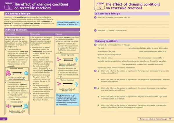 Collins GCSE Science 9-1: AQA GCSE 9-1 Chemistry: Organise and Retrieve Your Knowledge