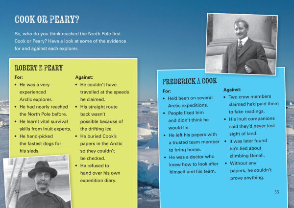 Collins Big Cat - Race to the North Pole: Peary vs Cook: Band 16/Sapphire